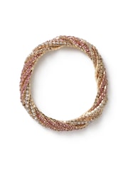 Rhinestone Stretch Twist Bracelet - Bild 3 von 3