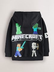 Black Back Print Hoodie (3-16yrs) - Image 2 of 4
