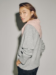 Light Pink Small Triangle Scarf - Image 3 of 7