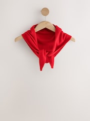 Red Small Triangle Scarf - Image 1 of 3
