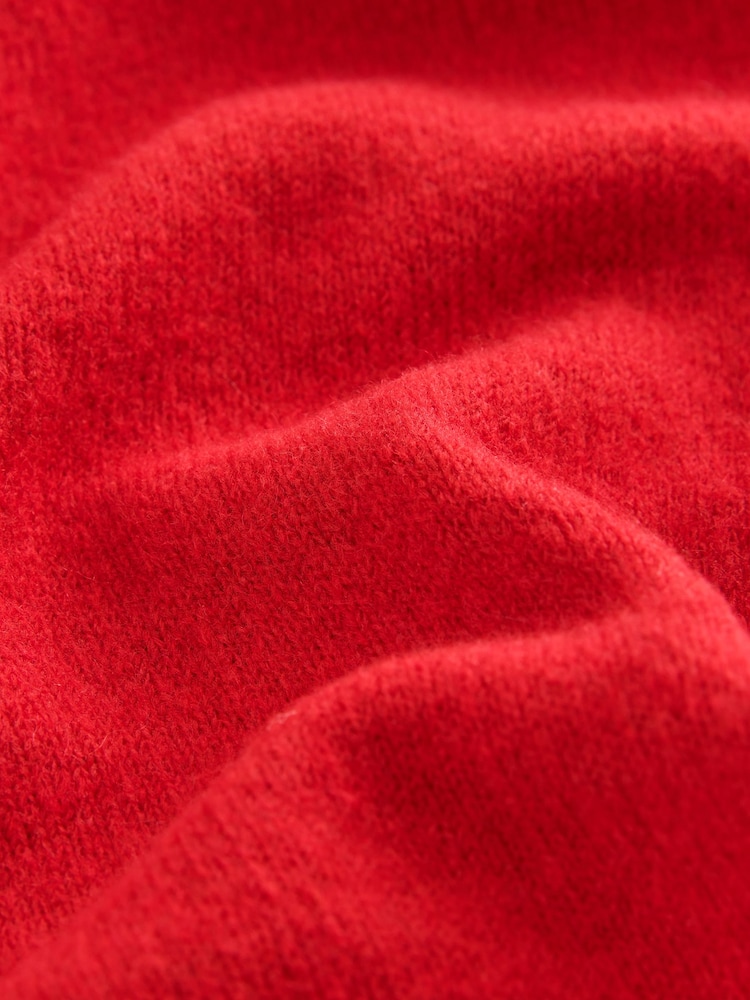 Red Small Triangle Scarf - Image 3 of 3