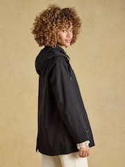 Schwarz - Rainmore Waterproof Button Through Raincoat - Bild 2 von 12