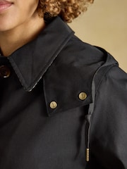 Schwarz - Rainmore Waterproof Button Through Raincoat - Bild 8 von 12