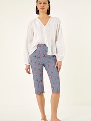 Roman Floral Beng Crop Trousers - Imagen 2 de 5
