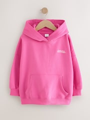 Bright Pink Hoodie (3-16yrs) - Image 1 of 4