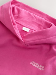 Bright Pink Hoodie (3-16yrs) - Image 3 of 4