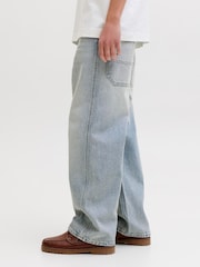 JACK & JONES JUNIOR Blue Baggy Alex Fit Jeans - Image 2 of 5