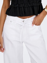 ONLY Mid Waist Relxed Barrel Fit Jeans - Изображение 5 7