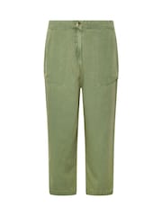 M&Co Green Cropped Carpenter Trousers - Image 5 of 5