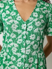 M&Co Green Midi Tea Dress - Image 4 of 5