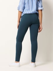 藍色 - M&Co Ponte High Waisted Leggings - 圖片 3/5