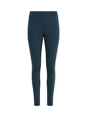 藍色 - M&Co Ponte High Waisted Leggings - 圖片 5/5