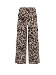Long Tall Sally Chocolate Brown Wide Leg Trousers - Image 5 of 5
