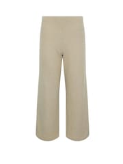 PixieGirl Petite Green Soft Touch Wide Leg Trousers - Image 5 of 5