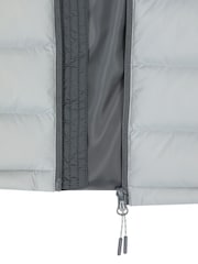 Mountain Warehouse Grey Seasons Mens Hooded Water-Resistant Padded Gilet - Image 4 of 5