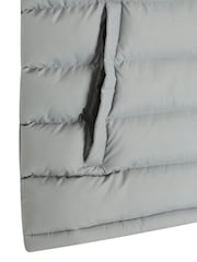 Mountain Warehouse Grey Seasons Mens Hooded Water-Resistant Padded Gilet - Image 5 of 5