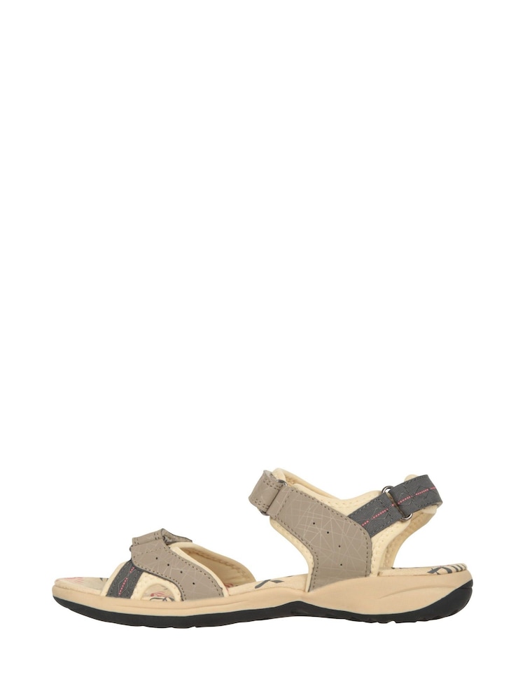 Mountain Warehouse Natural Athens Printed Sandals - Image 1 of 4 Mountain Warehouse Natural Athens Printed Sandals - Image 1 of 4