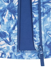 Mountain Warehouse Green Exodus Kids Printed Water-Resistant Softshell Jacket - Image 4 of 5