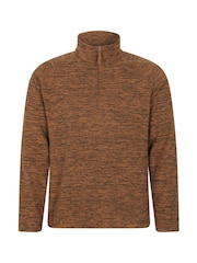 Mountain Warehouse Orange Mens Snowdon Micro Fleece - Image 1 of 4