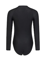 Mountain Warehouse Black Surfer Long Sleeve Swimsuit - Image 9 of 10