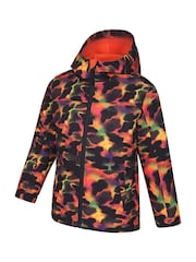 Mountain Warehouse Red Exodus Kids Printed Water-Resistant Softshell Jacket - Image 2 of 4