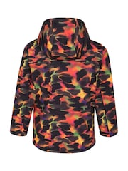 Mountain Warehouse Red Exodus Kids Printed Water-Resistant Softshell Jacket - Image 3 of 4