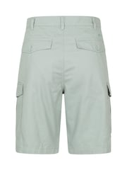 Mountain Warehouse Green Lakeside Cotton Cargo Shorts - Image 6 of 10