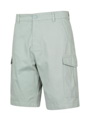 Mountain Warehouse Green Lakeside Cotton Cargo Shorts - Image 8 of 10