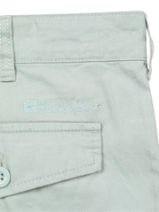 Mountain Warehouse Green Lakeside Cotton Cargo Shorts - Image 9 of 10