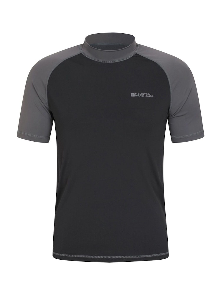 Mountain Warehouse Grey Mens Quick Drying Rash Vest Multipack - Image 2 of 5