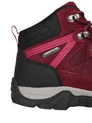 Mountain Warehouse Red Trail Kids Waterproof Walking Boots - Image 5 of 6