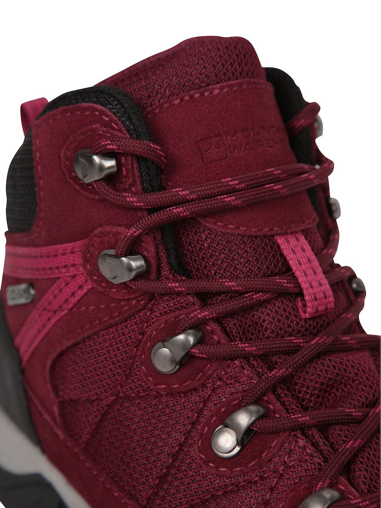 Mountain Warehouse Red Trail Kids Waterproof Walking Boots - Image 6 of 6