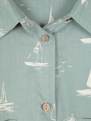 Mountain Warehouse Green Coconut Womens Short Sleeve Shirt - Image 5 of 5