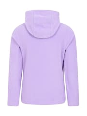 Morado - Sudadera de polar con capucha Camber II de Mountain Warehouse - Imagen 2 de 6