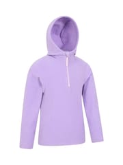 Morado - Sudadera de polar con capucha Camber II de Mountain Warehouse - Imagen 4 de 6