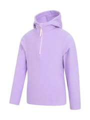 Morado - Sudadera de polar con capucha Camber II de Mountain Warehouse - Imagen 5 de 6