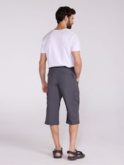 Mountain Warehouse Grey Explore Quick Drying Long Shorts - Image 4 of 4