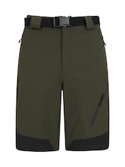 Mountain Warehouse Green Forest Water-Resistant Trekking Shorts - Image 5 of 10