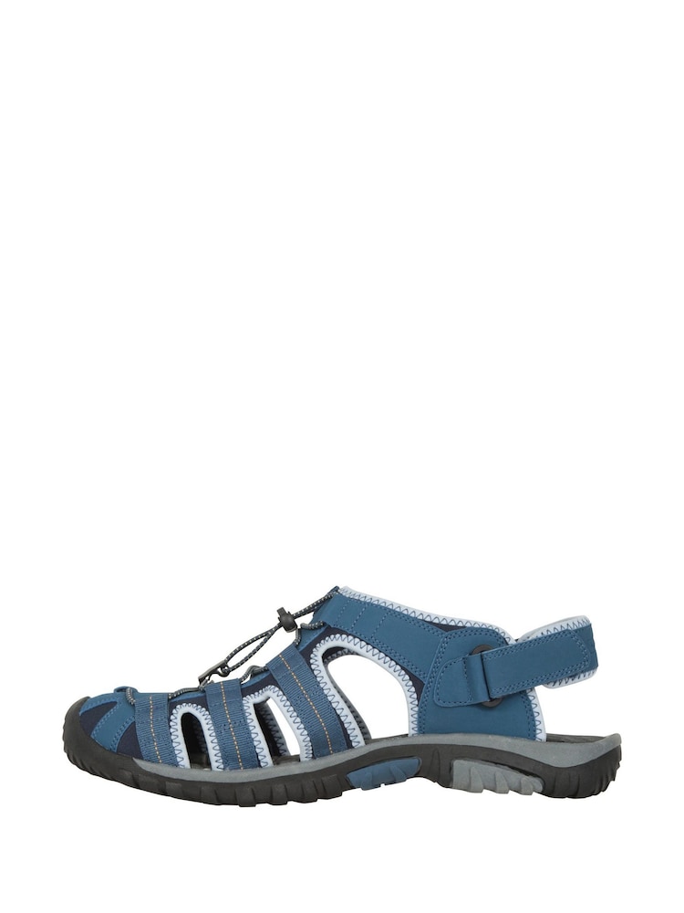 Mountain Warehouse Blue Trek Walking Sandals - Image 2 of 6 Mountain Warehouse Blue Trek Walking Sandals - Image 2 of 6