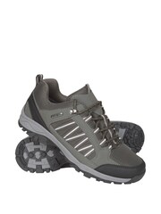 Mountain Warehouse Green Path Waterproof Outdoor Walking Shoes - Image 3 of 6