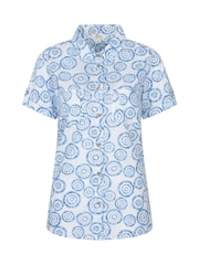 Mountain Warehouse White Coconut Womens Short Sleeve Shirt - Image 1 of 4