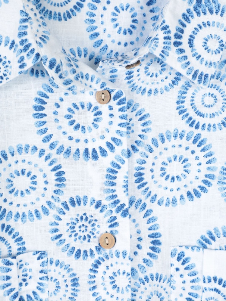 Mountain Warehouse White Coconut Womens Short Sleeve Shirt - Image 4 of 4 Mountain Warehouse White Coconut Womens Short Sleeve Shirt - Image 4 of 4