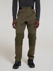 Mountain Warehouse Green Jungle Whaterproof UV Max Trekking Trousers - Image 1 of 4