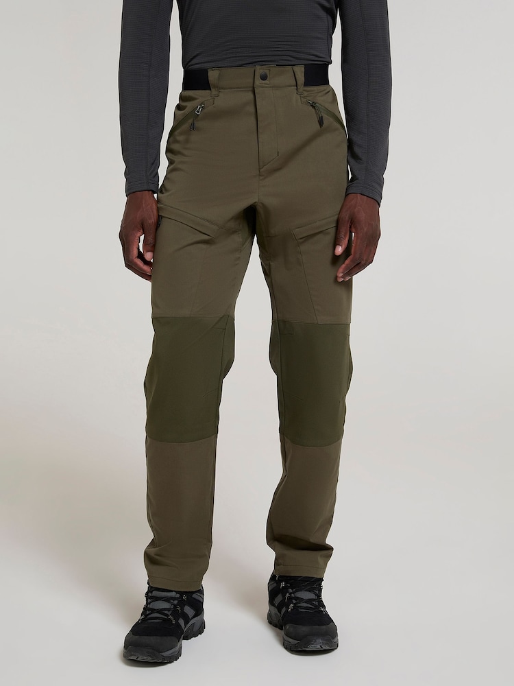 Mountain Warehouse Green Jungle Whaterproof UV Max Trekking Trousers - Image 1 of 4 Mountain Warehouse Green Jungle Whaterproof UV Max Trekking Trousers - Image 1 of 4