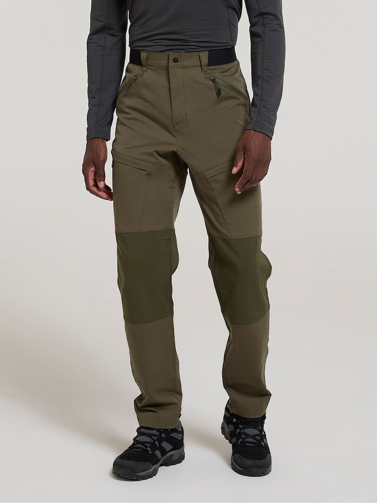 Mountain Warehouse Green Jungle Whaterproof UV Max Trekking Trousers - Image 2 of 4 Mountain Warehouse Green Jungle Whaterproof UV Max Trekking Trousers - Image 2 of 4