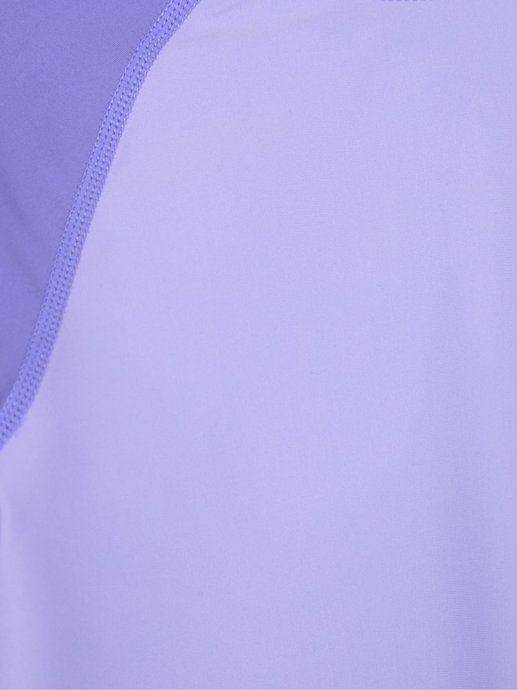 Mountain Warehouse Light Purple Long Sleeve Rash Vest - Image 4 of 4