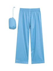 Mountain Warehouse Light Blue Pakka II Waterproof Overtrousers - Image 4 of 8