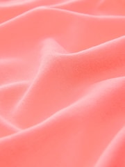 Bright Pink Barrel Leg Trousers with Linen - Image 7 of 8