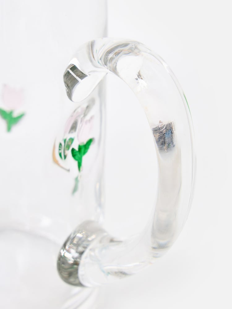 Oliver Bonas Clear Tulip Glass Jug - Image 6 of 6