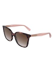 Longchamp Pink Lo807S Sunglasses - Image 3 of 5